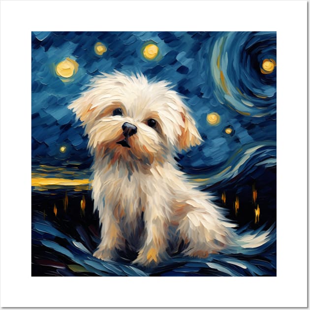 Maltese store wall art